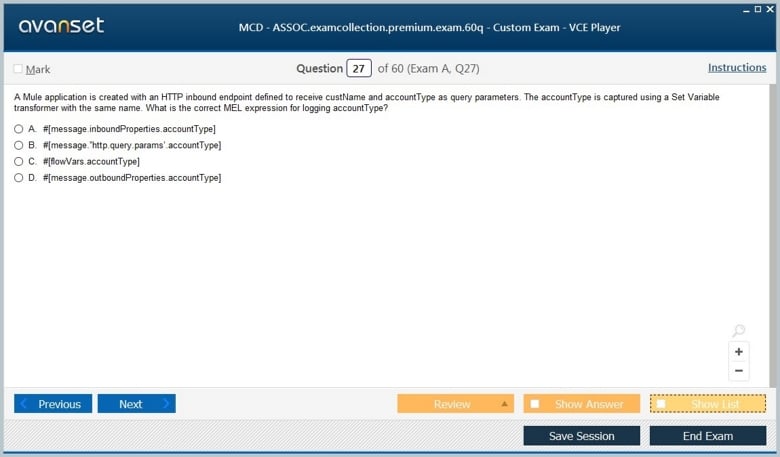 MCD - ASSOC Premium VCE Screenshot #4